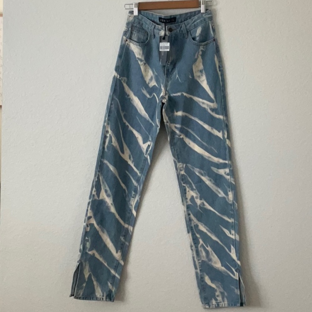 NWT - Lioness Alabama Jean Tie Dyed Jeans - Size XS/2